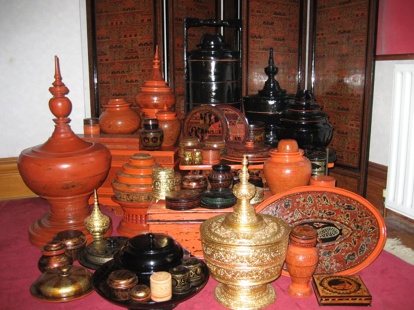 Burmese Lacquerware