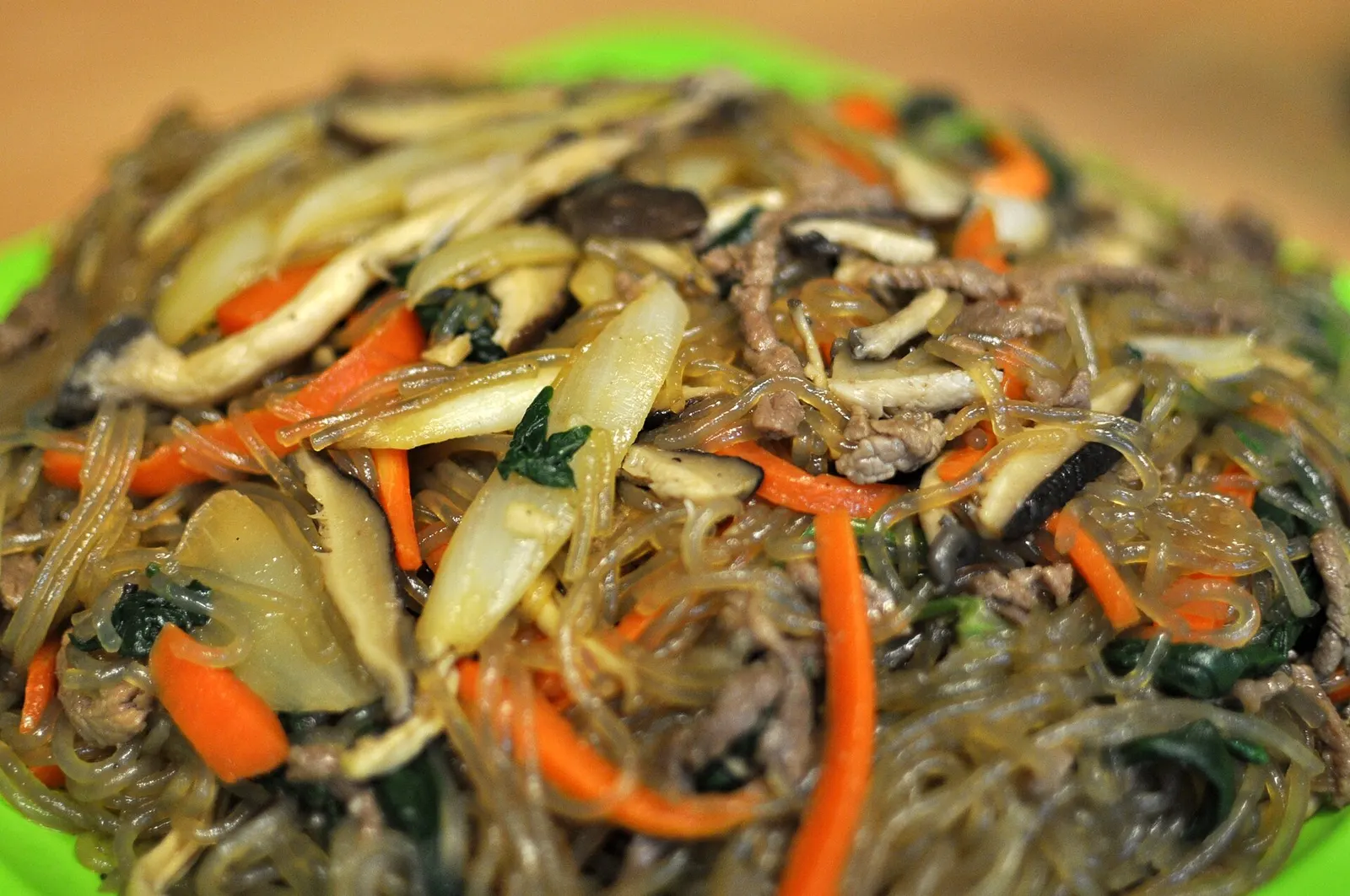 Japchae (Stir-Fried Glass Noodles)