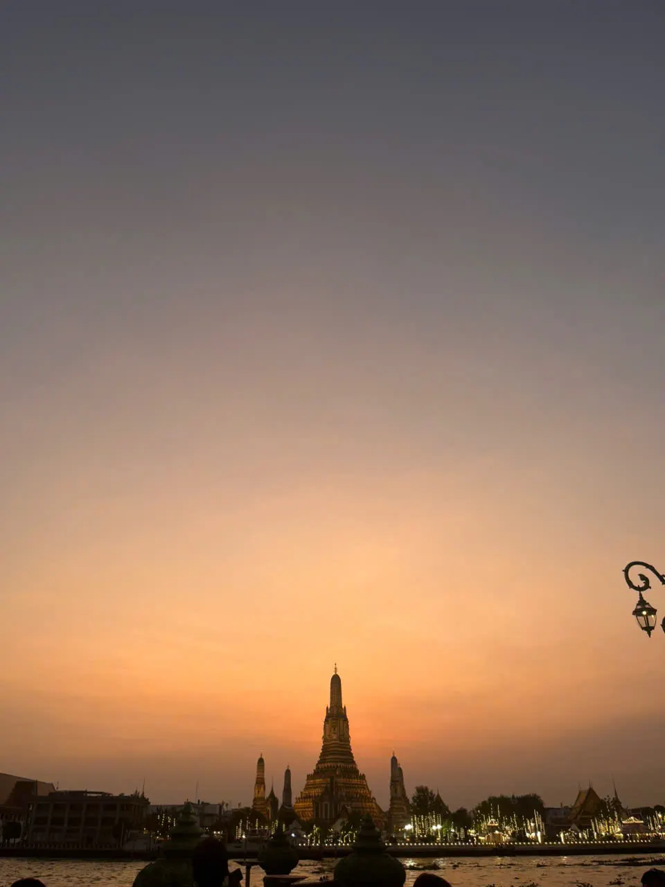 Sunset at Wat Arun