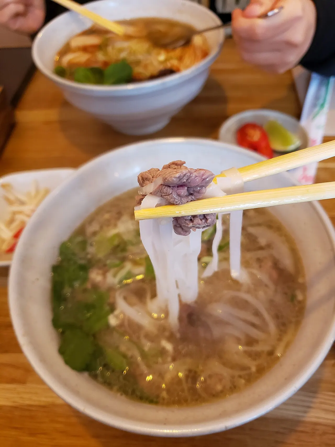 A bowl of phở