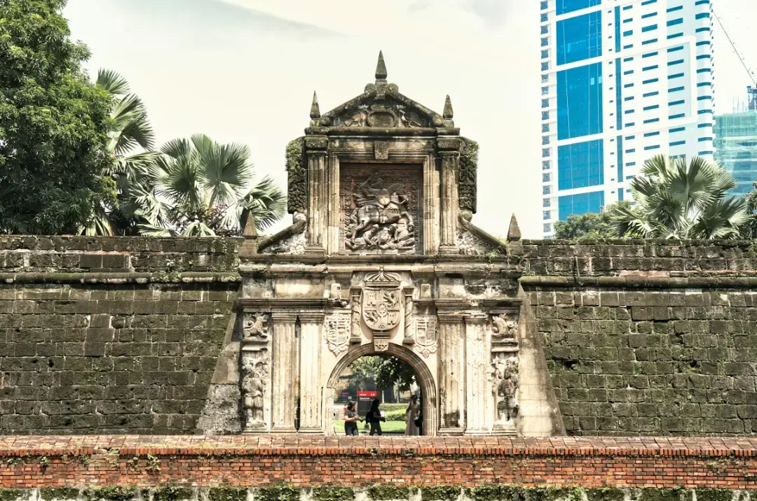 Fort Santiago gate in Intramuros