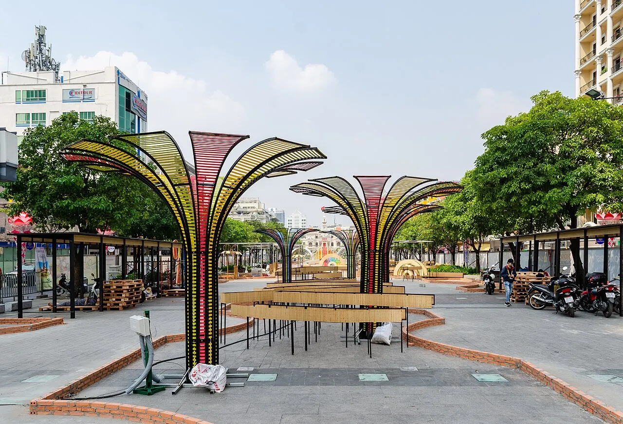 Nguyen Hue walking street, Ho Chi Minh City