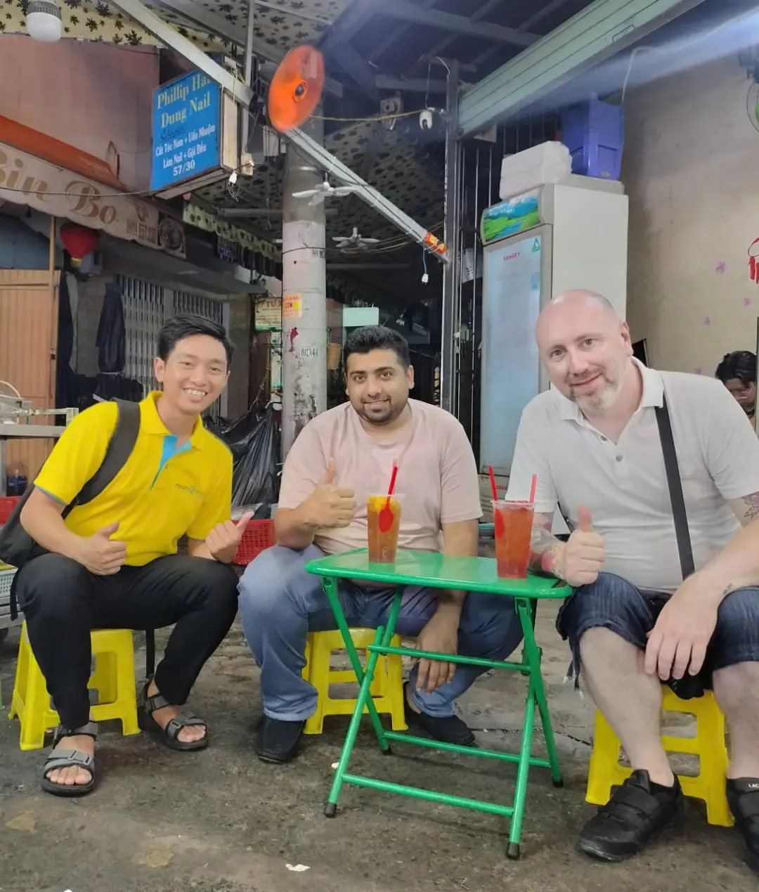 A local guide with travelers