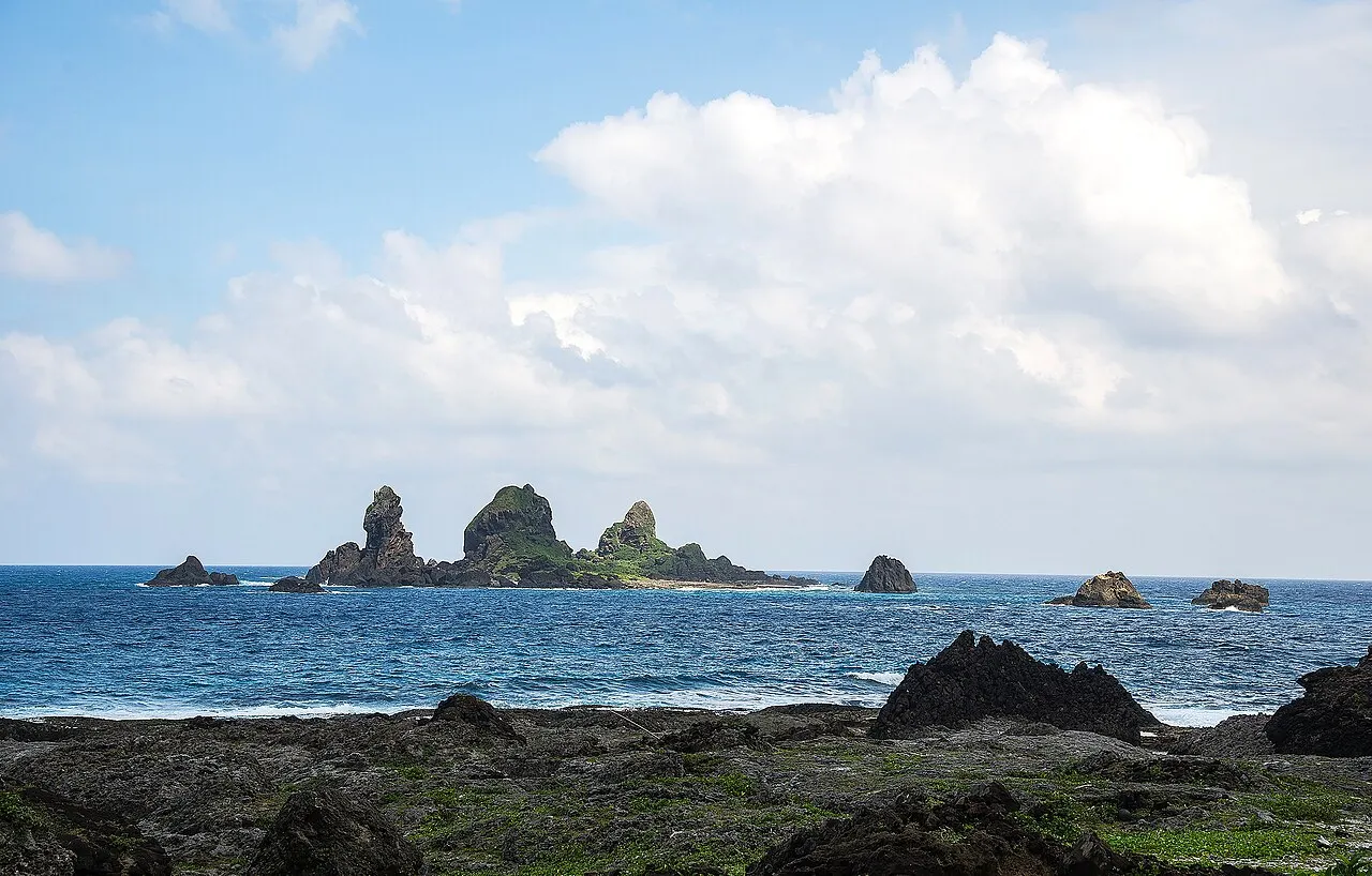 Warship Rock off Orchid Island