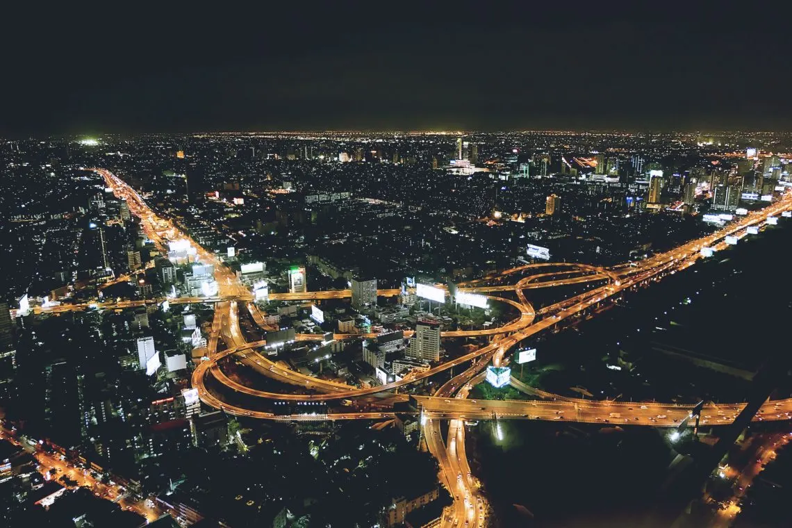 Baiyoke Tower II, home of the Baiyoke Sky Hotel, Bangkok