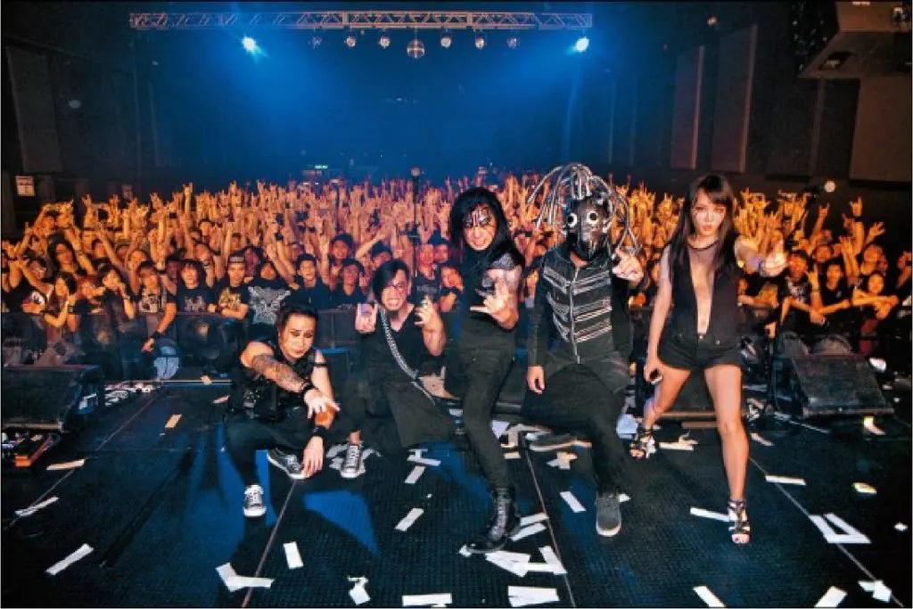 Megaport Festival stage in Kaohsiung