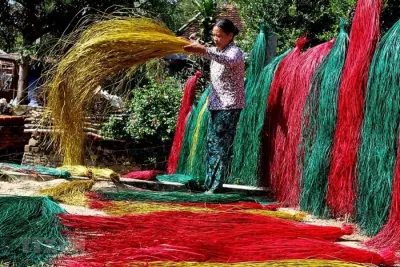 Sunset Da Nang: Mat Village, Nam Sơn Pagoda & Charming Show