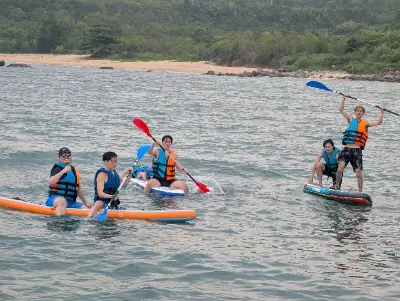 Da Nang: Son Tra Peninsula Water Adventure w Fruit Platter