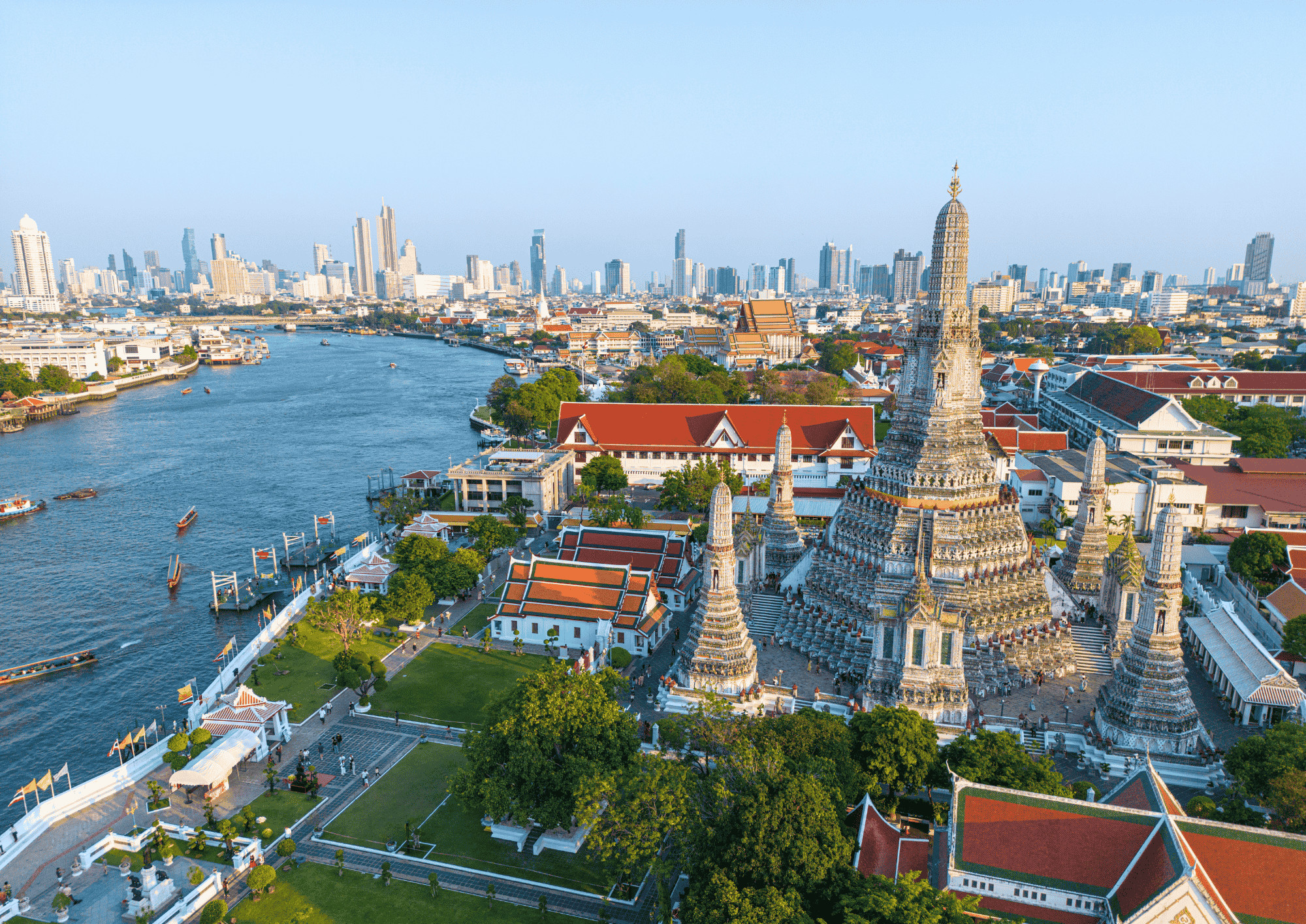 Bangkok: Grand Palace, Wat Pho, and Wat Arun Guided Tour