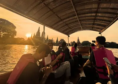 AYUTTHAYA SUNSET BOAT