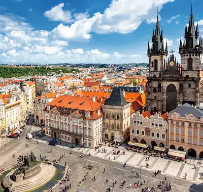 Prague’s Old Town Highlights Walking With Free eSIM